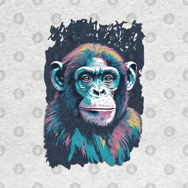 Chimpanzee by Javisolarte